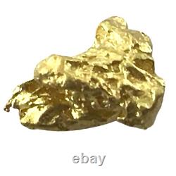 1.13 grams Natural Native Hand Prospected Solid Gold Bullion Granule Nugget