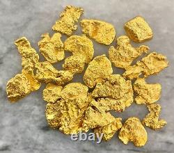 1.160 grams (23) Alaskan Natural Placer Gold Nuggets Free Shipping #P068