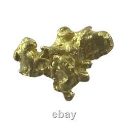 1.17 grams Natural Native Australian Solid High Quality Alluvial Gold Nugget