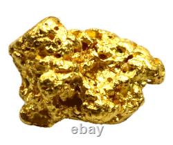 1.201 Grams Australian Natural Pure Gold Nugget Genuine 94-98% Pure (#au339)