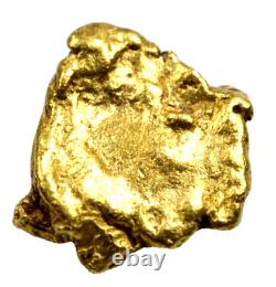 1.295 Grams Australian Natural Pure Gold Nugget Genuine 94-98% Pure (#au344)
