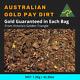 1.2kg / 42.35oz Australian Natural Gold Paydirt Guaranteed Gold Pay Dirt