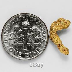 1.3374 Gram Alaska Natural Gold Nugget (#35364) FREE SHIPPING Alaskan Gold