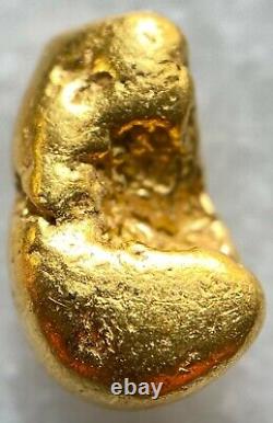 1.358 grams Beautiful Alaskan Natural Placer Gold Nugget Free Shipping! #A3338