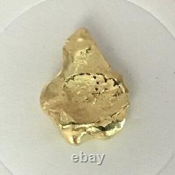 1.39 grams Natural Native Australian Solid High Quality Alluvial Gold Nugget