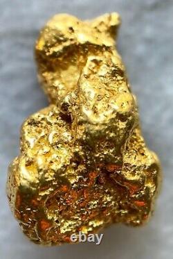 1.400 grams Beautiful Alaskan Natural Placer Gold Nugget Free Shipping! #A3500