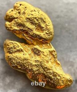 1.400 grams Beautiful Alaskan Natural Placer Gold Nugget Free Shipping! #A3535