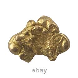 1.41 grams Natural Native Australian Solid High Quality Alluvial Gold Nugget