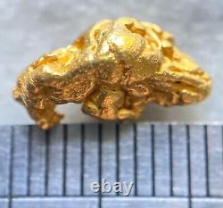 1.447 grams Beautiful Alaskan Natural Placer Gold Nugget Free Shipping! #A3538