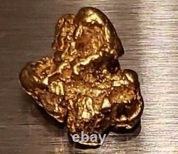 1.5 Grams Natural Gold Nugget 22k-24k