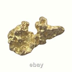 1.54 grams Natural Native Australian Solid High Quality Alluvial Gold Nugget