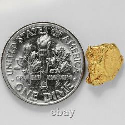 1.5434 Gram Alaska Natural Gold Nugget (#41324) FREE SHIPPING Alaskan Gold