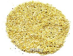 1.550 Grams Alaskan Yukon Bc Natural Pure Gold Nuggets #50 Mesh Small Fines