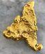 1.558 Grams #4 Mesh Alaskan Natural Placer Gold Nugget Free Shipping! #a4336