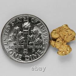 1.5851 Gram Alaska Natural Gold Nugget (#38793) FREE SHIPPING Alaskan Gold