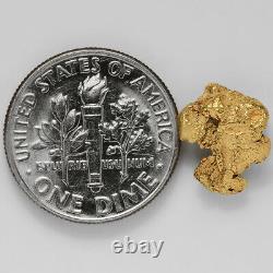 1.5851 Gram Alaska Natural Gold Nugget (#38793) FREE SHIPPING Alaskan Gold