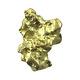1.69 Grams Natural Native Australian Solid High Quality Alluvial Gold Nugget