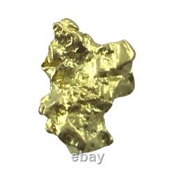 1.69 grams Natural Native Australian Solid High Quality Alluvial Gold Nugget