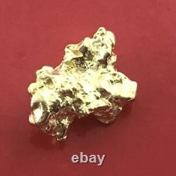 1.69 grams Natural Native Australian Solid High Quality Alluvial Gold Nugget