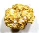 1.702 Grams Australian Natural Pure Gold Nugget Genuine 94-98% Pure (#au607)