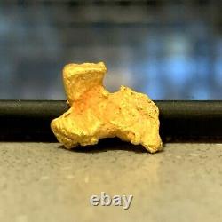 1.72 GRAMS Natural Crystalline Gold Nugget From Northern Territory, Australia