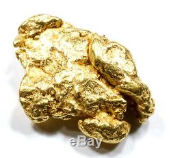 1.790 Grams Alaskan Yukon Bc Natural Pure Gold Nugget Free Shipping (#n801)
