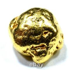 1.808 Grams Alaskan Natural Pure Gold Nugget Genuine (#n812)