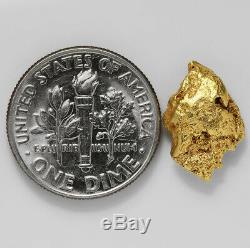 1.8248 Gram Alaska Natural Gold Nugget (#41540) FREE SHIPPING Alaskan Gold