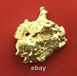 1.89 grams Natural Native Australian Solid High Quality Alluvial Gold Nugget