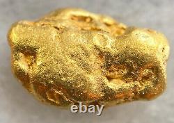 1.891 grams #4 mesh Alaskan Natural Placer Gold Nugget Free Shipping! #A3781