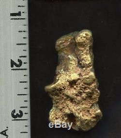 1 Large Gold Nugget 120.28 grams Natural Free Shipping 3.86oz (MG1755)