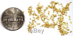 1 Troy Ounce Alaskan Yukon Bc Natural Pure Gold Nuggets #20 Mesh Free Shipping