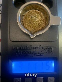1 Troy Ounce of Natural Alaskan Gold Flakes Fines Pickers No Nuggets- 31.1 Grams