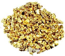 10.000 Grams Alaskan Yukon Bc Natural Pure Gold Nuggets #12 Mesh Free Shipping