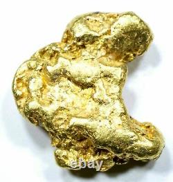 10.610 Grams Alaskan Yukon Natural Pure Gold Nugget Genuine (#n900) C Grade