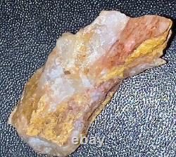 10.6g Natural Raw Crystalline Gold In Quartz Specimen From California-Very Rare