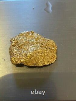 10.84g Australian Gold Nugget Placer Gold High Purity Natural Product STUNNING