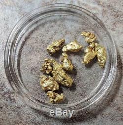 10 pcs Natural Gold Nuggets 1.802 grams