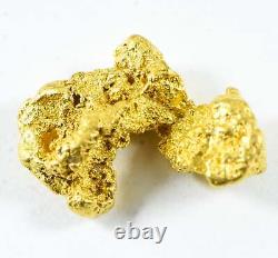 #1013 Natural Gold Nugget Australian 4.49 Grams Genuine