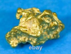 #1021 Natural Gold Nugget Australian 2.48 Grams Genuine