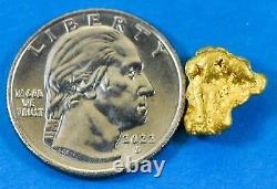#1030 Natural Gold Nugget Australian 4.34 Grams Genuine
