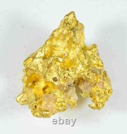 #1037 Natural Gold Nugget Australian 4.12 Grams Genuine