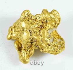 #1046 Natural Gold Nugget Australian 2.92 Grams Genuine