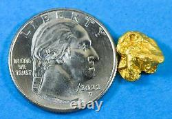 #1046 Natural Gold Nugget Australian 3.56 Grams Genuine