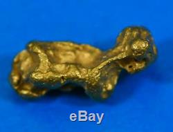 #1051 Australian Natural Gold Nugget 2.39 Grams Genuine