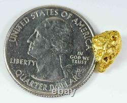 #1052 Natural Gold Nugget Australian 2.28 Grams Genuine