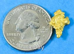 #1055 Natural Gold Nugget Australian 2.35 Grams Genuine