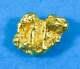 #106 Alaskan Bc Natural Gold Nugget 1.66 Grams Genuine