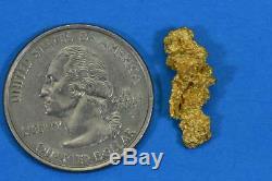 #1063 Australian Natural Gold Nugget 3.00 Grams Genuine