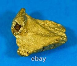 #1072 Natural Gold Nugget Australian 2.87 Grams Genuine